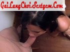 Tanner Mayes shows her love of oral sex